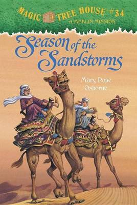 Book cover for Magic Tree House #34: Season of the Sandstorms