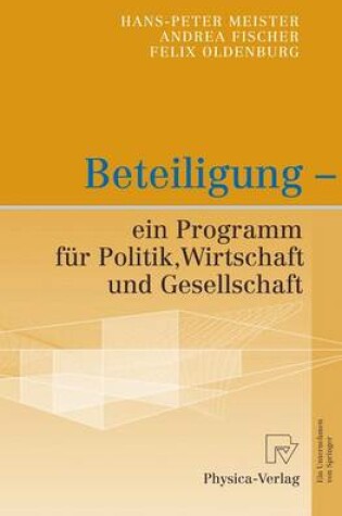 Cover of Beteiligung - ein Programm für Politik, Wirtschaft und Gesellschaft