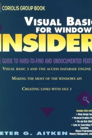 Cover of Visual Basic 2 INSIDER