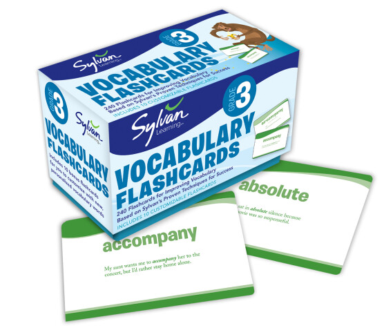 Book cover for Third Grade Vocabulary Flashcards