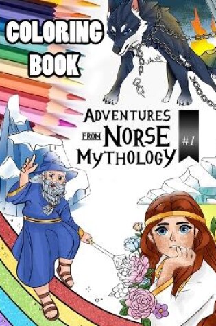 Cover of Adventures from Norse Mythology #1 Coloring Book