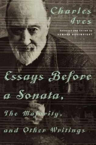 Cover of Essays Before a Sonata, The Majority, and Other Writings