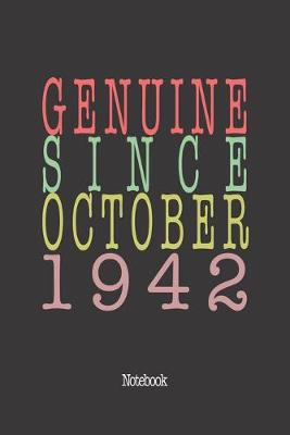 Book cover for Genuine Since October 1942