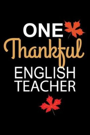 Cover of One Thankful English Teacher