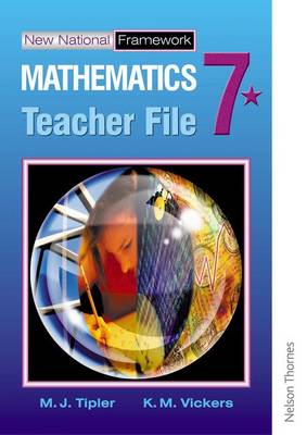 Book cover for New National Framework Mathematics 7 Teacher Support File