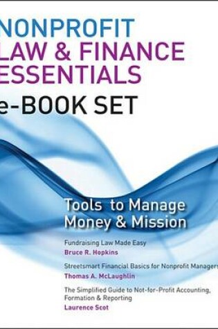 Cover of Nonprofit Law & Finance Essentials e-book set