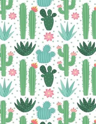 Book cover for Cactus Music Composition Notebook