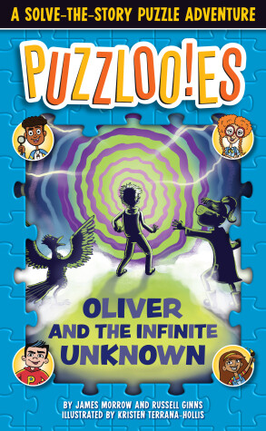 Book cover for Puzzlooies! Oliver and the Infinite Unknown