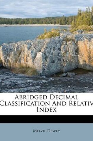 Cover of Abridged Decimal Classification and Relativ Index