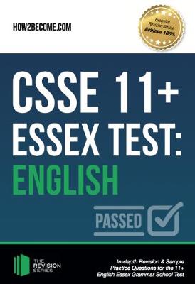 Book cover for CSSE 11+ Essex Test: English