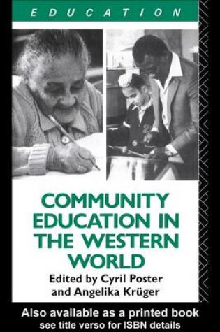 Cover of Community Education and the Western World