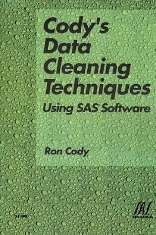 Cover of Cody's Data Cleaning Techniques Using SAS Software