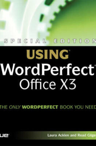 Cover of Special Edition Using WordPerfect Office X3