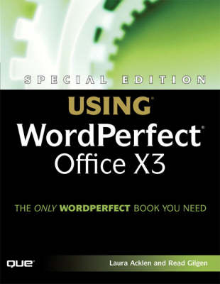 Book cover for Special Edition Using WordPerfect Office X3