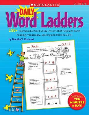 Book cover for Daily Word Ladders: Grades 1-2