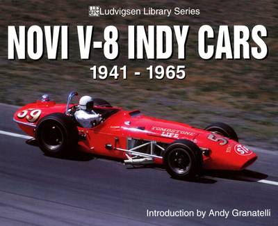 Book cover for Novi V-8 Indy Cars 1941-1965