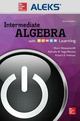 Cover of Aleks 360 Access Card 52 Weeks for Intermediate Algebra with P.O.W.E.R. Learning