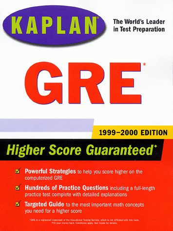 Book cover for Gre 1999-2000