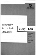 Book cover for Laboratory Accreditation Standards 2007 Las