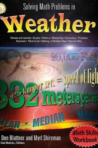 Cover of Solving Math Problems in Weather, Grades 5 - 8