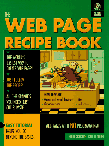 Book cover for Web Page Recipe Book, The (Bk/CD-ROM)