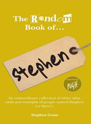 Book cover for The Random Book of... Stephen