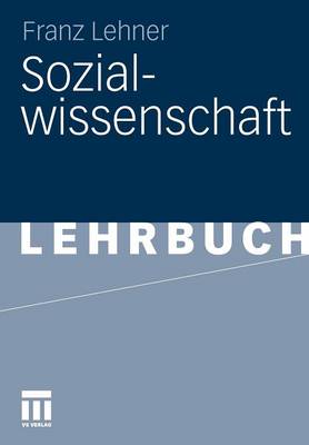 Book cover for Sozialwissenschaft