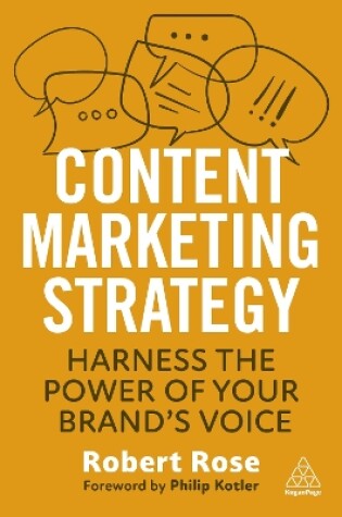 Cover of Content Marketing Strategy