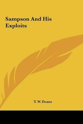 Book cover for Sampson and His Exploits
