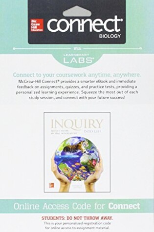 Cover of Connect with Learnsmart Labs Access Card for Inquiry Into Life