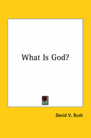 Cover of What Is God?