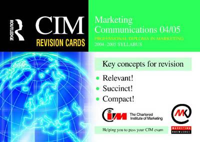 Cover of Marketing Communications