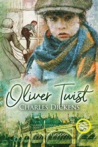 Cover of Oliver Twist (Large Print, Annotated)