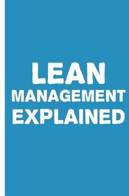 Book cover for Lean Management Explained