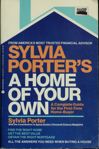 Cover of Sylvia Porter's a Home of Your Own