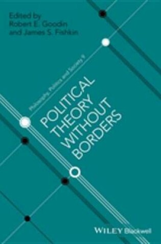 Cover of Political Theory Without Borders