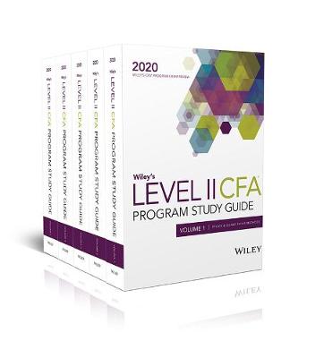 Book cover for Wiley′s Level II CFA Program Study Guide 2020