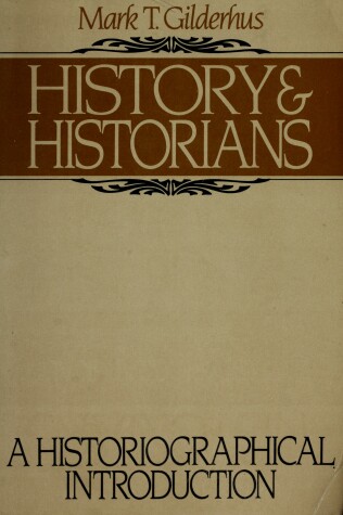 Book cover for History and Historians