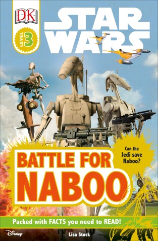 Book cover for DK Readers L3: Star Wars: Battle for Naboo