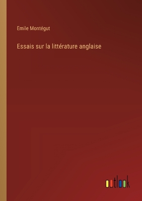 Book cover for Essais sur la littérature anglaise