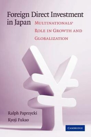 Cover of Foreign Direct Investment in Japan