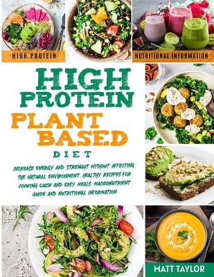 Book cover for High Protein Plant Based Diet