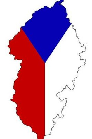 Cover of Czech Flag in the Shape of Czech Republic Czechoslovakia