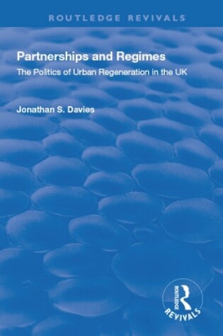 Cover of Partnerships and Regimes