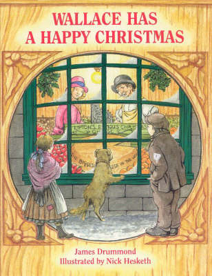 Book cover for Wallace Has a Happy Christmas