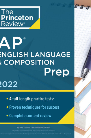 Cover of Princeton Review AP English Language & Composition Prep, 2022