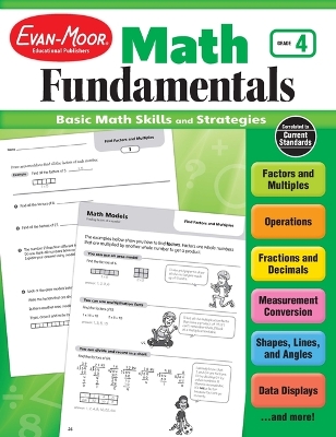 Cover of Math Fundamentals, Grade 4 Teacher Resource