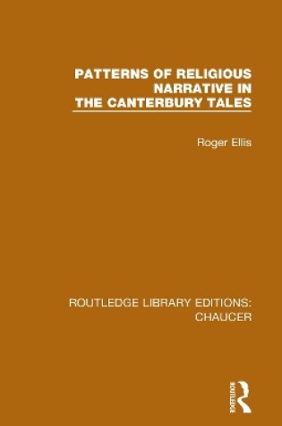 Cover of Patterns of Religious Narrative in the Canterbury Tales