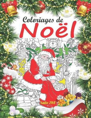 Book cover for Coloriages de Noël