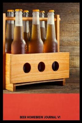 Book cover for Beer Homebrewing Journal V1